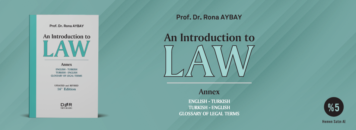 AN INTRODUCTION TO LAW