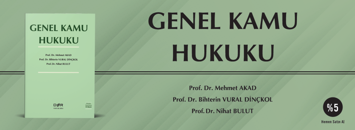 GENEL KAMU HUKUKU