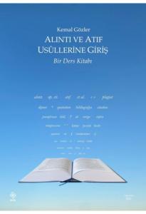 ALINTI VE ATIF USULLERİNE GİRİŞ