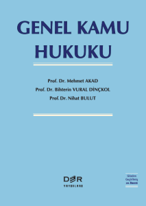 Genel Kamu Hukuku Genel Kamu Hukuku
