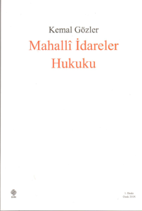 MAHALLİ İDARELER HUKUKU