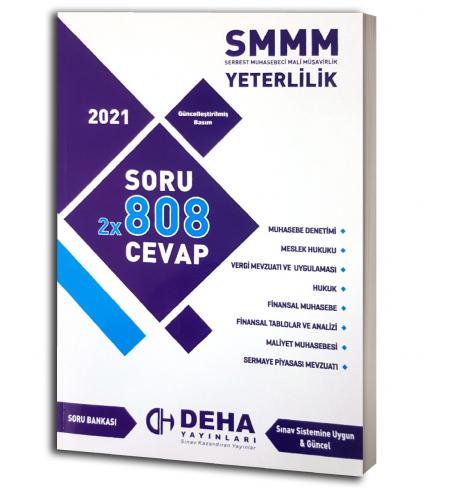 SMMM YETERLİLİK SORU BANKASI 1616 SORU / DEHA YAY Kolektif