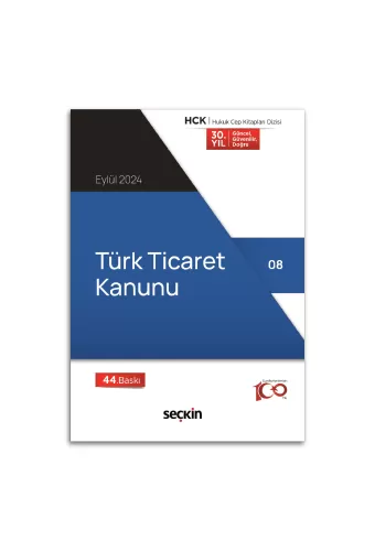 TÜRK TİCARET KANUNU ( CEP KİTABI )