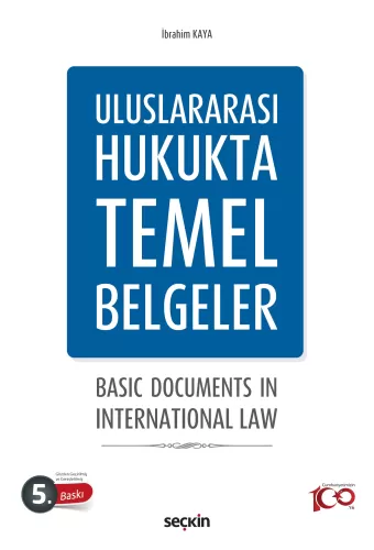 ULUSLARARASI HUKUKTA TEMEL BELGELER