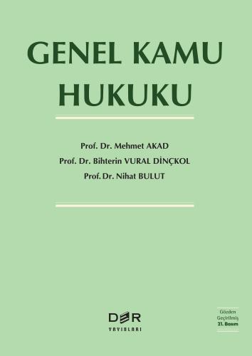 GENEL KAMU HUKUKU GENEL KAMU HUKUKU